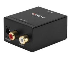 I/O KONVERTERIS TOSLINK&amp;COAXIAL/Į PHONO DAC 70368 LINDY
