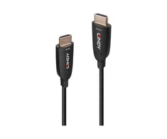 HDMI Laidas - LINDY Šviesolaidinis HDMI 8K60 Laidas, M/M, AOC, 48Gbps, 100 m, Juodas