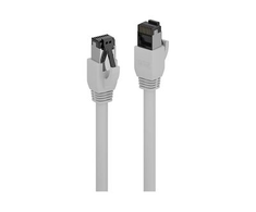 Tinklo Kabelis - LINDY Cat.8.1 S/FTP LSZH Tinklo Kabelis, RJ45, M/M, 2000MHz, 26AWG, 1 m, Pilkas