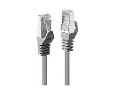 Tinklo kabelis - LINDY 3m Cat.5e F/UTP RJ45 100MHz CCA Pilkas