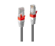 Tinklo Kabelis - LINDY Cat.6A S/FTP LSZH Tinklo Kabelis, RJ45, M/M, 500MHz, 26AWG, 0.5 m, Pilkas