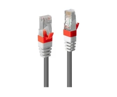 Tinklo Kabelis - LINDY Cat.6A S/FTP LSZH Tinklo Kabelis, RJ45, M/M, 500MHz, 26AWG, 0.5 m, Pilkas