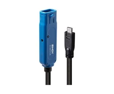 USB Prailginimo Laidas - LINDY USB 3.2 C/A Prailginimo Laidas 5Gbps 8m, Juodas