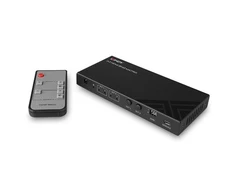 AV Jungiklis - LINDY 2x2 HDMI 8K60 Matrix Sujungimas ir Perjungimas, HDMI 2.1, 40Gbps Pralaidumas, Juodas