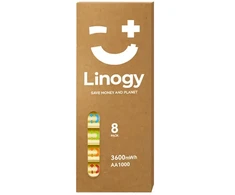 LINOGY AA ličio jonų Pro baterijų rinkinys – 8 vnt.