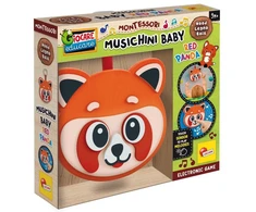 Lisciani Montessori medinis žaislas – muzikinė panda