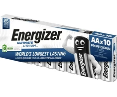 Ličio baterija FR6 (AA) L91 1,5 V 3500 mAh ENERGIZER, 10 vnt. dėžutėje