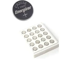 Ličio baterija CR2032 3V 254mAh Energizer pramoninė pakuotė 200 vnt. dėžutė