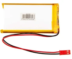 Lithium Polymer Baterija Akyga AKY0105 LP584070 Li-Po 3.7V 1500mAh PCM JST 2.54 2-Pin Connector 150mm