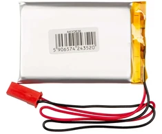 Lithium Polymer Baterija Akyga AKY0108 LP603048 Li-Po 3.7V | 850mAh PCM JST 2.54 2Pin Connector 150mm