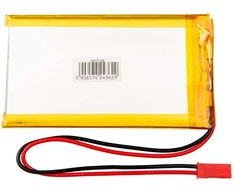 Lithium Polymer Baterija Akyga AKY0156 LP475085 Li-Po 3.7V 2500mAh PCM JST 2.54 2-Pin Connector 150mm