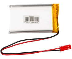 Lithium Polymer Baterija Akyga AKY0393 LP903759 Li-Po 3.7V 2200mAh PCM JST 2.54 2-Pin Connector 150mm