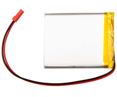 Lithium Polymer Baterija Akyga AKY0535 LP405063 Li-Po 3.7V 1400mAh PCM JST 2.54 2-Pin Connector 150mm