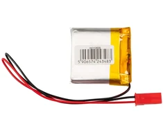 Lithium Polymer Baterija Akyga AKY0658 LP753636 Li-Po 3.7V 1000mAh PCM JST 2.54 2-Pin Connector 150mm