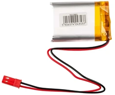 Lithium Polymer Baterija Akyga AKY0663 LP103040 Li-Po 3.7V 1200mAh PCM JST 2.54 2-Pin Connector 150mm