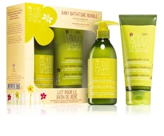 Little Green „Little Žalias Little Žalias BABY Bathtime Bundle Box“ dovanų rinkinys vaikams 240 ml+180 ml