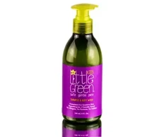Little Green Little Žalias Little Žalias Kids Šampūnas &amp; Kūno prausiklis plaukų šampūnas ir kūno prausiklis vaikams, 240 ml