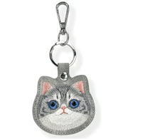 Dėklas Locator Case Nimmy New Big Eyed Pet 2.0 Cat pilkas