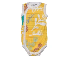„Cocoon Lodger Romper“ botanimalinis medvilninis berankovis bodis, pavasarinis, 68 cm, RF 053_68