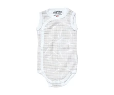 „Cocoon Lodger Romper Sprinkle“ medvilninis berankovis bodis dramblio kaulo spalvos 68 cm RF 069_68
