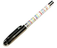 Lodīšu pildspalva CLARO JAZZ 0.7 mm krāsains korpuss, melna tinte, 1 gab/blisterī