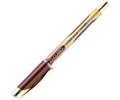 Tušinukas CLARO SIGMA GOLD 1.0 mm, auksinės spalvos korpusas, juodas rašalas, 1 vnt./blisteris