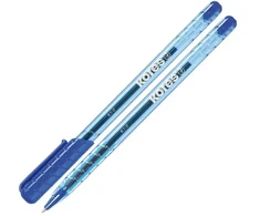Lodīšu pildspalva KORES SUPER SLIDE K1 F 0.7 mm zila