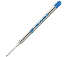 Ballpoint refill ICO Sidabrinis 0.8 mm mėlynas