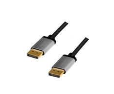 LogiLink DisplayPort 1.2 M/M 1.0m juoda-pilka