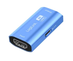 „LogiLink“ kartotuvas HDMI, 8K/60HZ, HDCP2.3, Alu, mėlyna