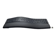 Logitech ERGO K860 SPLIT belaidė klaviatūra verslui, grafito spalvos, vokiečių kalba (Qwertz)