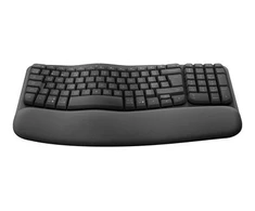 Klaviatūra Logitech Wave Keys Bluetooth Juodas QWERTZ DE