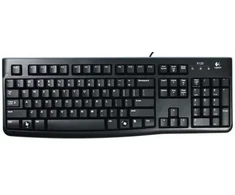 Logitech K120 laidinė klaviatūra juoda
