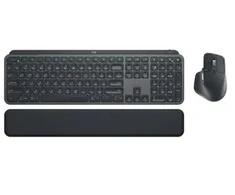 Logitech klaviatūra ir pelė MX Keys Combo verslui Gen 2 – grafitas