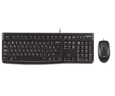 Logitech Klaviatūra ir pelė Desktop MK120 - US išdėstymas - Juodas