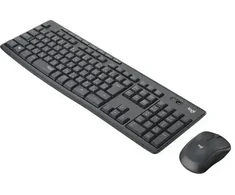 Logitech MK295 Silent - klaviatūra and pelė set - Russian - graphite Input Device