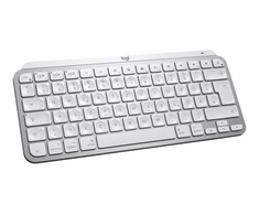 Belaidė klaviatūra Logitech MX Keys Mini skirta Mac, Blyškiai pilkos spalvos (US)