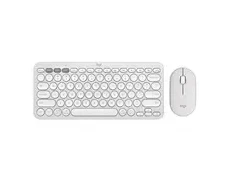 LOGITECH Pebble 2 Bluetooth Klaviatūra Combo - TONAL Baltas - US INT'L