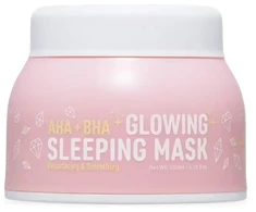 Look At Me AHA + BHA Glowing Sleeping Resurfacing Night Sleeping Mask, 100 ml