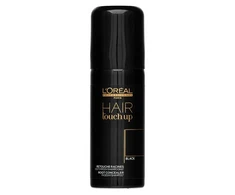 Purškiami dažai ataugusioms plaukų šaknims maskuoti L'oreal Professionnel Hair Touch Up, juoda spalva, 75 ml