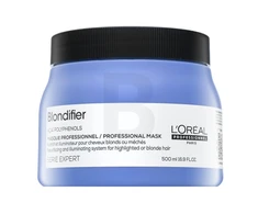 L'Oreal Professionnel Serie Expert Blondifier Acai Polyphenols plaukų kaukė, atkurianti ir skaistinanti odą, 500 ml