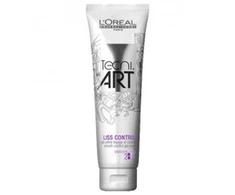 Želė-kremas plaukų tiesinimui ir fiksavimui L‘oreal Professionnel Tecni Art Liss Control Gel-Kreminis 150ml