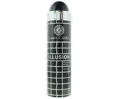 Louis Cardin, Illusion, Dezodorantas Purškiklis, For Men, 200 ml