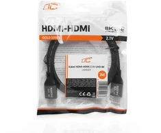 LTC Wozinsky Kabelis HDMI-HDMI (v2.1 | 8K | 1 m) juoda