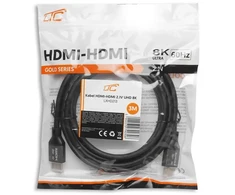 LTC Kabelis HDMI-HDMI (v2.1 | 8K | 3 m) juoda