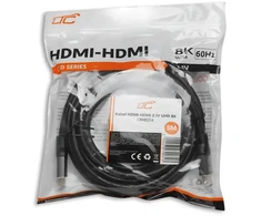 LTC LXHD214 vaizdo kabelis HDMI į HDMI | v2.1 | UHD | 8K | 5 m sidabrinis