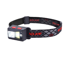LTC TelForceone LED XPG 4W + COB 2W + RGB 1W galvos šviestuvas, judesio jutiklis, 1200mAh baterija, USB įkrovimas