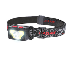 LTC TelForceone LED XPG 5W + COB 5W priekinis žibintas, judesio jutiklis, 1200 mAh baterija, USB įkrovimas