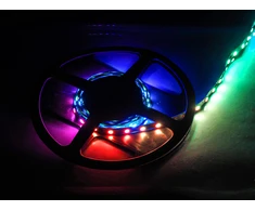 Taśma LED LTC PS Rinkinys: Sznur diodowy RGB SMD5050, 120 diód ,2m IP20 + sterownik + maitinimo šaltinis + pilot
