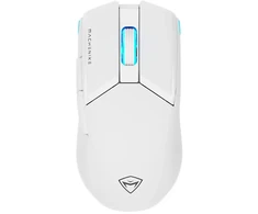 Machenike M7 Pro belaidė žaidimų pelė – balta